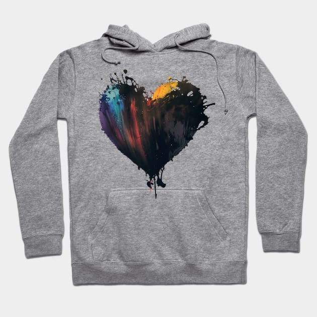 Heart Urban Streetweare Hoodie by FluffigerSchuh